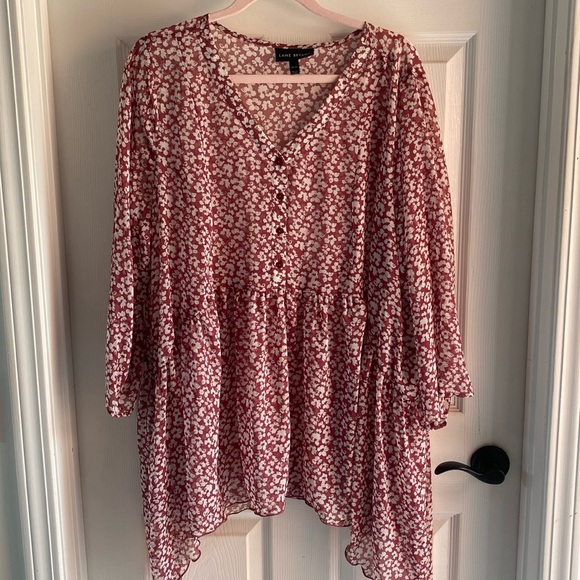Lane Bryant Tops - Lane Bryant Floral Blouse 18/20